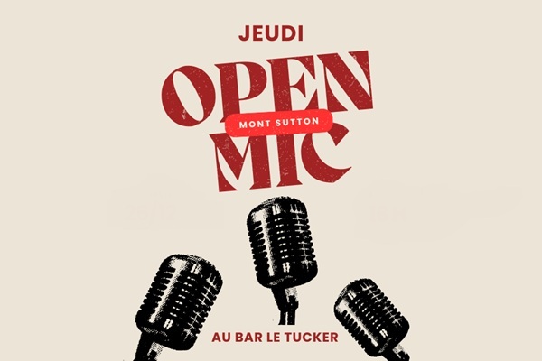 JEUDIS OPEN MIC AU BAR LE TUCKER